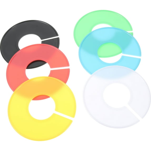 Masteelf Bright Color Clothes Size Dividers for Closet Organization with Thick Sturdy Material Assorted Color