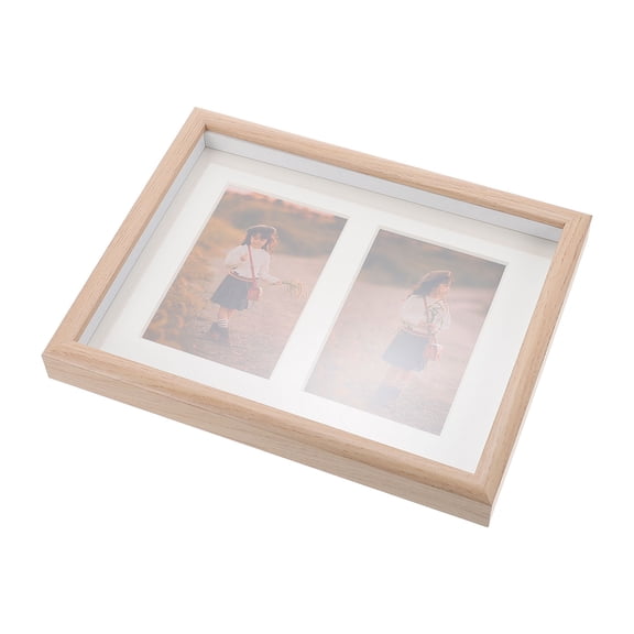 IDEANATEGRATE Wooden Photo Frame for Home Decoration Living Room 1Pack 11.4X9.0in