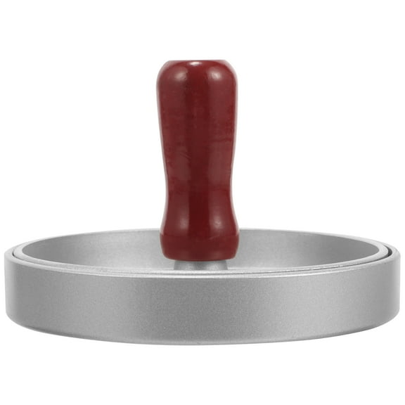 Masteelf  Burger Meat Presser Accessories Grill Sandwich Maker Silver