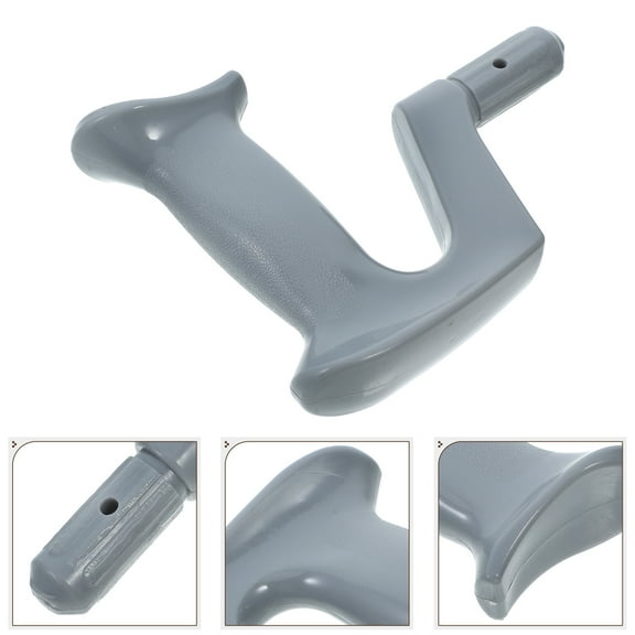 Masteelf Cane Handle Replacement Handle Walking Cane Handle Walking Crutch Hand Grips Plastic Cane Handle Walking Stick Accessories Hand Grips For Crutch