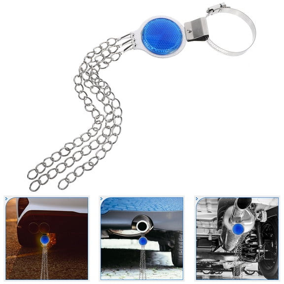 Masteelf Car Anti-Static Strap with Plastic and Metal for Night Driving and Vehicle Decoration