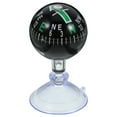 Masteelf Car Compass Ball Car Dashboard Compass Portable Compass Ball