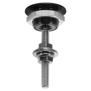 Masteelf Black Car Hood Lock with Steering Anti-Theft Security for Vehicle Modification and