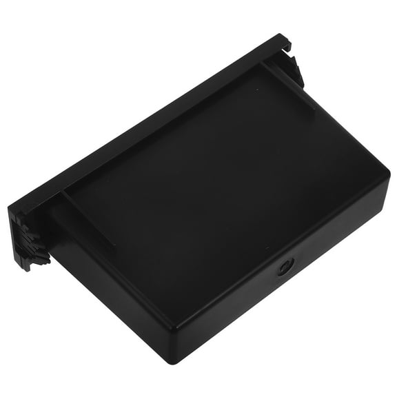 Masteelf Car Radio Stereo CD Pocket Vehicle Interior Accessory Storage Black