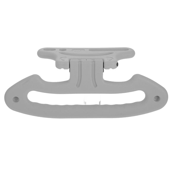 Masteelf Multifunctional Car Hanger with Safety Handle and Hooks for Hanging Items ABS Durable Grey Fits