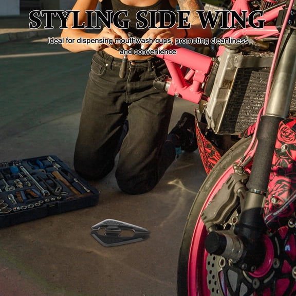 Masteelf  Car Tail Decorative Spoiler Wing Motorcycle Front Fairing Winglet