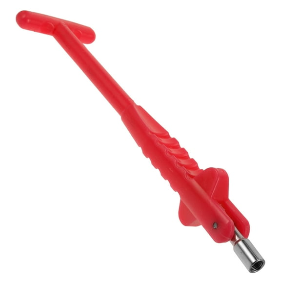 OFFIGAM Tire Valve Stem Puller Tool, Red Nylon, 1 Piece Tire Installation Accessory