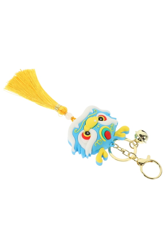 Cartoon Keychain Made of PVC for Decoration with Unique Chinese Style Design