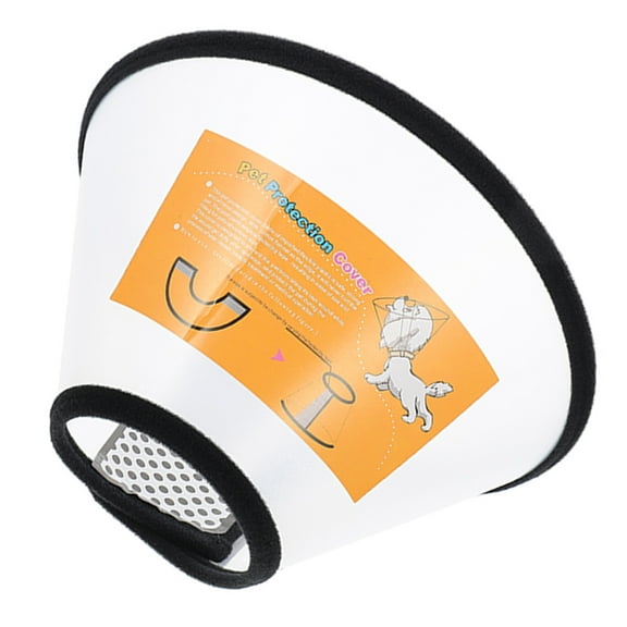 Masteelf Cat and Dog Protective Cone Soft and Adjustable Collar Prevents Licking and Biting Comfortable Pet Neck Protector Dog Neck Collar
