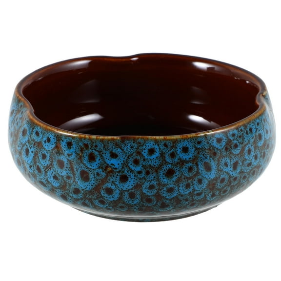 Masteelf Ceramic Hydroponic Planter Bowl For Water Plants Large Capacity Porcelain Flower Pot Bonsai Pots Ideal For Narcissus And Water Lily