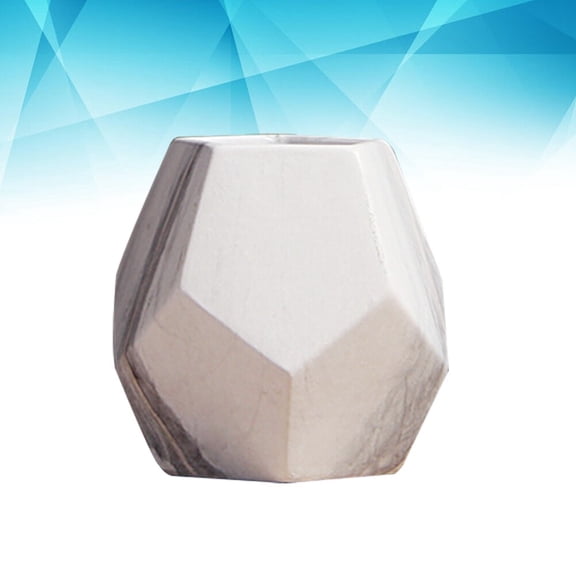 Masteelf Ceramic Marble Vase Office Home Accessories Decoration Wine Cabinet Desktop Ceramic Ornaments Size S