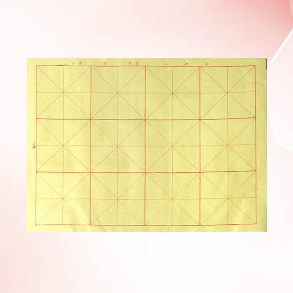 Masteelf Chinese Calligraphy Practice Paper for Writing Use with Moderate Thickness and Sufficient Quantity 70 Sheets 12 Grids