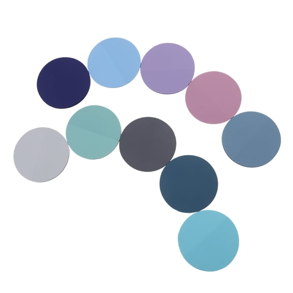 Masteelf Circular Index Stickers Highlighters Round Binder Tabs Note Pads Office