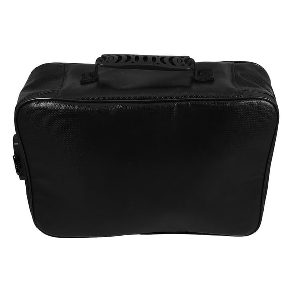 Masteelf Citizenship Certificate Holder File Organizer for Desk Passport Paper Travel Black