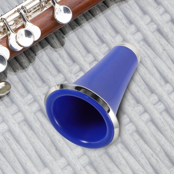Masteelf Clarinet Bell Replacement Instrument Accessory Plastic Clarinet Horn Musical Part Clarinet Bell Tube Horn Trumpet Speaker Tube Horn