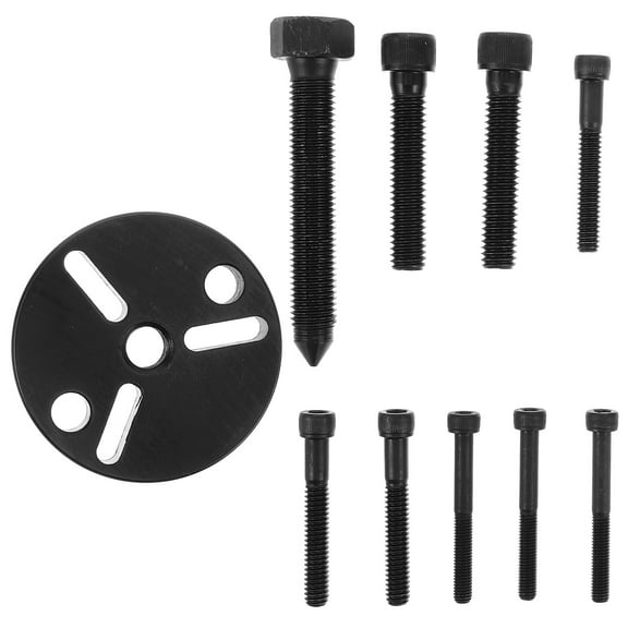 SWETRACE Puller Tool Compressor Clutch Remover Kit Black Alloy 1 Set