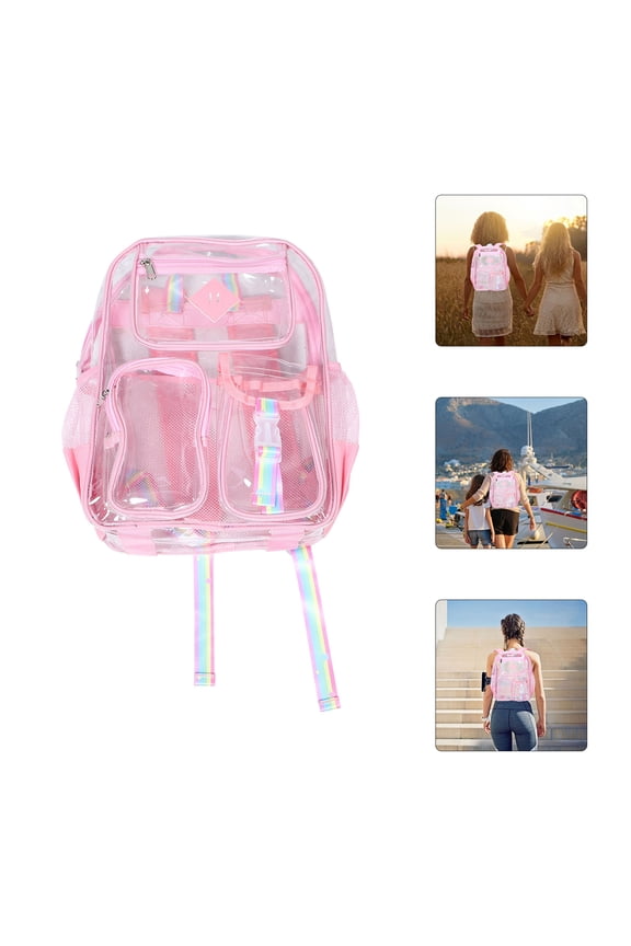 Clear Backpack for Stadium Water Proof Clear Bag Backpack for Stadium Events and Concert Event