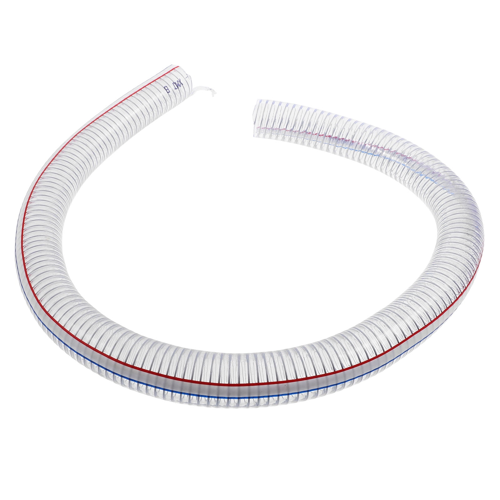 Masteelf Clear Flexible Tube Tubing Transparent Steel Pipe - Walmart.com