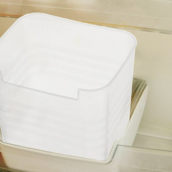 Masteelf Clear Refrigerator Door Organizer Set PP Material Transparent Storage Containers for Fridge Organization 3pcs