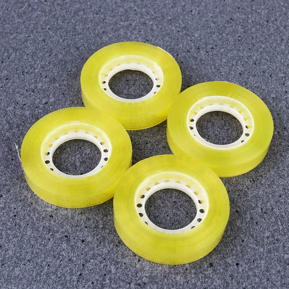 Masteelf Clear Shipping Packing Tape for Box Sealing Office Supplies Multi Color 12 Pcs 11MMx30M