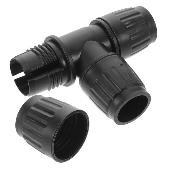 Masteelf Clothes Drying Rack 3-way Connector Heavy Duty Plastic Connector Universal Clothes Rack Connector 3 Way Connecting Part Canopy Fitting