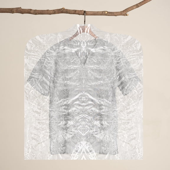 Masteelf Clothes Hanger Covers Breathable Garment Covers Hanging Dress Shoulder Cover For Suit Coats Jackets Dress Closet Storage