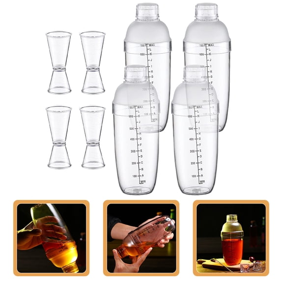 Masteelf Cocktail Bartender Set 22.00X5.50X4.20CM Transparent