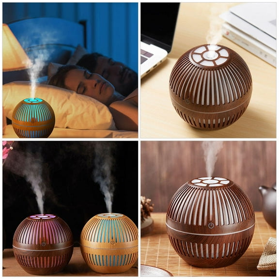 IDEANATEGRATE Aromatherapy Diffuser Coffee 1 Set 4.1x3.6x3.6in