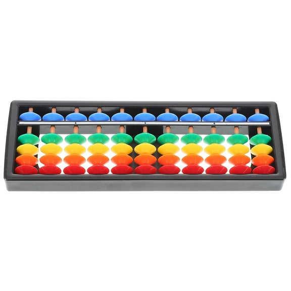Masteelf Colorful Plastic Abacus With 5 Beads 9-Level Student Mental Arithmetic And Math Learning Abacus For Classroom And Home Use
