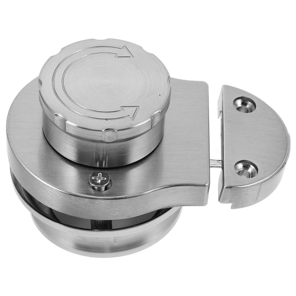SWETRACE Stainless Steel Bathroom Privacy Door Lock with Clear Vacant Occupied Indicator for Public Washroom