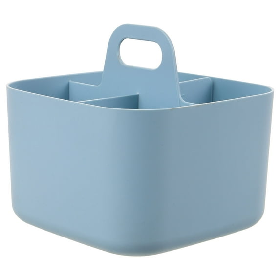 Masteelf Compartments Dividers Compartment Storage Basket 16.50X16.50X16.00CM Sky-blue