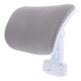 thumbnail image 1 of KALLORY Grey Swivel Chair with Headrest, Comfortable Plastic Frame, Easy Assembly, Perfect for Home Office and Living Room Use, 1 of 8
