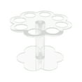 thumbnail image 1 of Masteelf Cone Holder Detachable 8 Holes Cone Display Stand Clear Cupcake Dessert Rack for Wedding Birthday Shower, 1 of 10