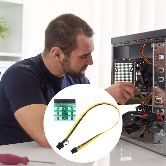 Masteelf Converter Power Supply Power Conversion Board Power Board for Mining 50X2X1.5CM