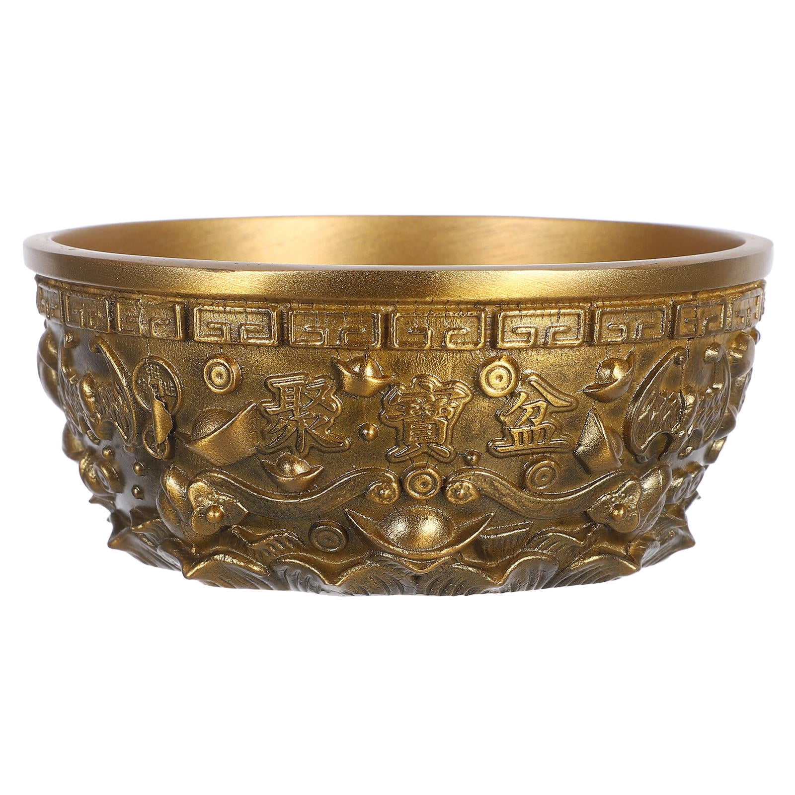 Zerodeko Copper Chalice Water Goblets - Offering Cup For Buddhist Altar, Feng Shui, Butter Lamp