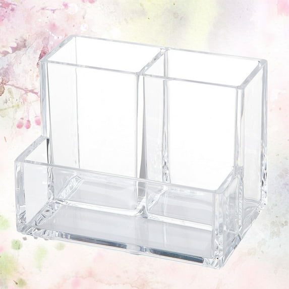 Masteelf Cosmetic Containers Desktop Organizer Transparent Acrylic ...