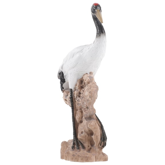 Masteelf  Crane Ornament Shaped Garden Decor Ornaments for Crafts Decorations