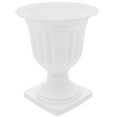 thumbnail image 1 of Masteelf Creative Flower Pots Wedding Plastic Flowerpot Floral Succulent White, 1 of 7