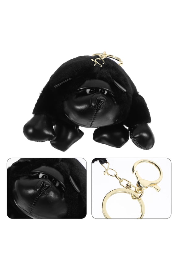 Adorable Multi-Colored Plush Keychain for Decoration, Soft and Detailed Craftsmanship, 3.5 Inch Size