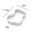 thumbnail image 1 of Masteelf  DIY Baking Molds Decorative Cookie Cookies Christmas Cutters Silver, 1 of 8