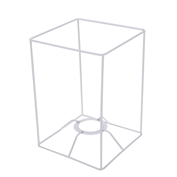 Masteelf DIY Table Lamp Frame Lampshade Holder Light Frame Rustic Lampshade Vintage Light Holder Iron Lampshade Frame