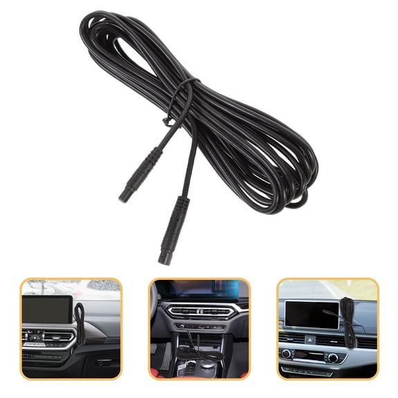 Masteelf Dash Cam Rear View Camera Extension Cable Backup Camera Extension Cord Extension Wire