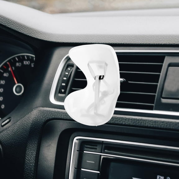 Masteelf Clear Plastic Dashboard Toy with Vent Clip for Cars, Comfortable Design and Easy Installation