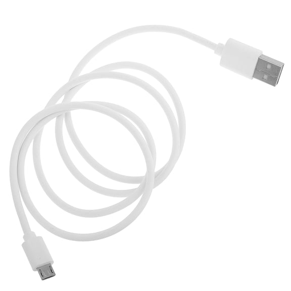 Masteelf Data Line Universal Compatibility Cable Core USB Cable 100.00X1.50X0.50CM White