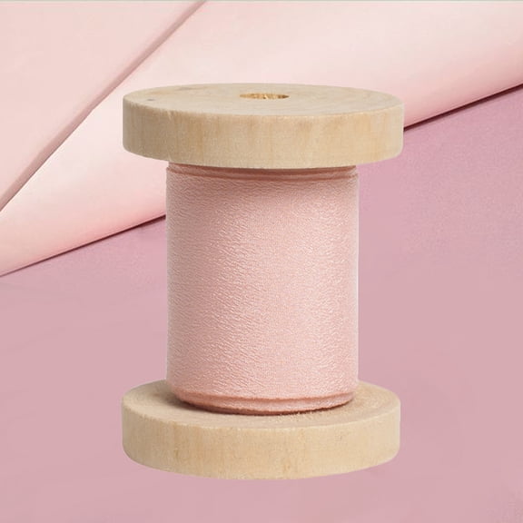 Masteelf Decorations Organza Silk Ribbon Festive Ribbons Bride 5cm Pink