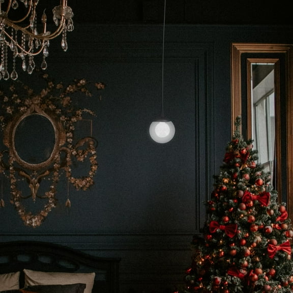 Masteelf Decorative Glass Sphere Lamp Shade For Light Fixtures Suitable For Floor Lamps And Wall Sconce Replacement Globes Wall Sconces