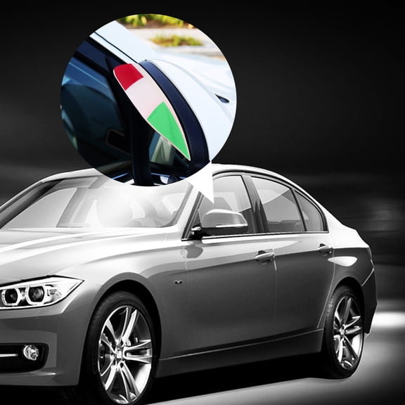 LOLIPPYY 1Pair White Side Mirror Rain Visor Flexible Protective Accessory Keeps Rearview Clear and Safe