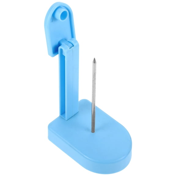 Masteelf Desktop Bill Holder for Desk Paper Inserter Office 11.00X7.30X5.00CM Blue