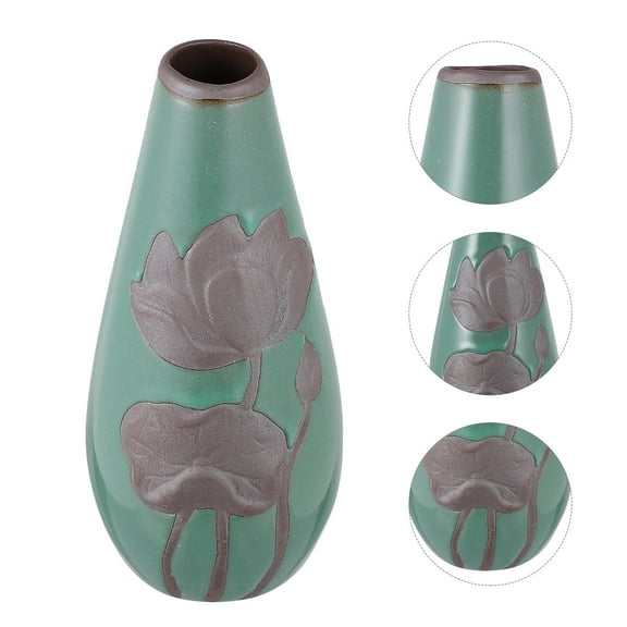 Masteelf Desktop Ornament Ceramic Vase Creative Chic Home Decoration Mini Ceramic Vase