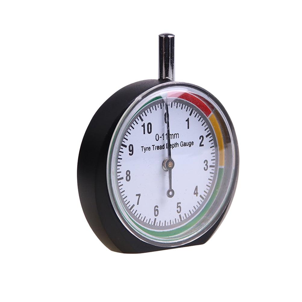 Masteelf Dial Type Tread Depth Gauge Easy-to-read Tire Ruler - Walmart.com